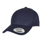 YP Classics® Premium Curved Visor Snapback Cap - Navy