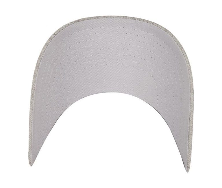 YP Classics® Premium Curved Visor Snapback Cap - Gray