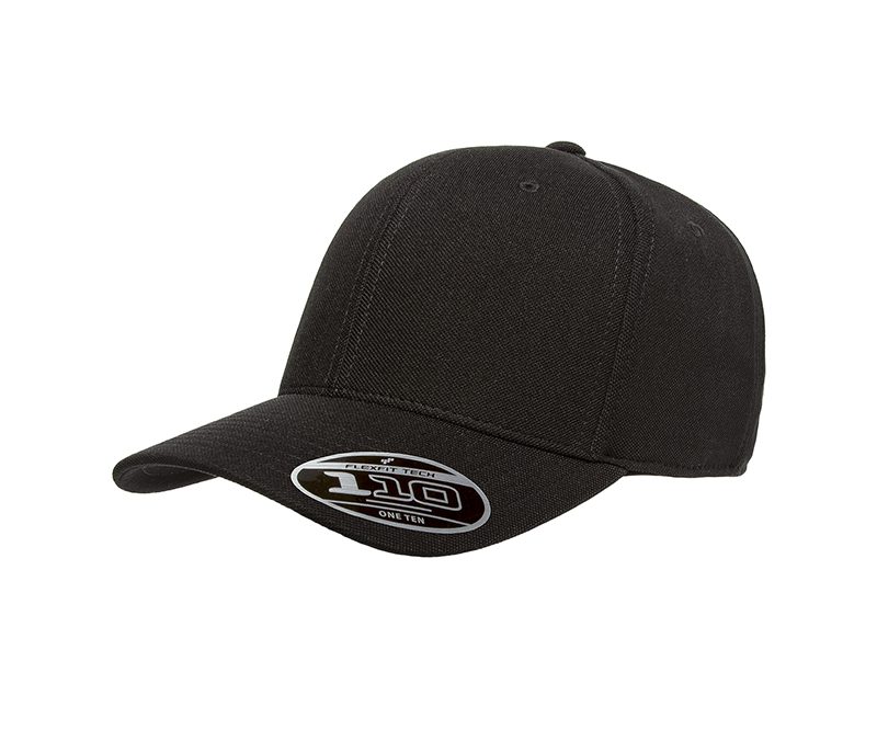 Flexfit 110®Cool & Dry Mini Pique Cap Black