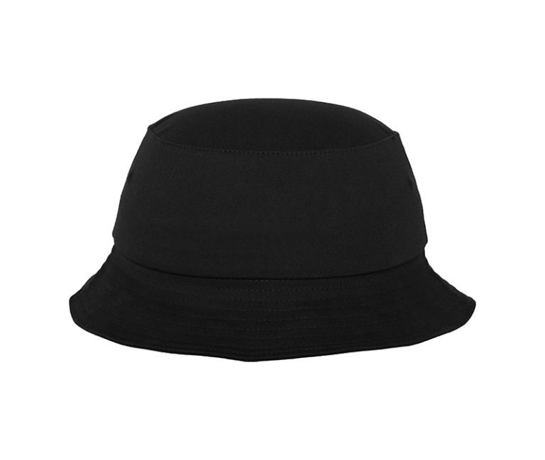 Cotton Twill Bucket Hat Black