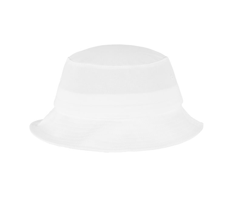 Flexfit Cotton Twill Bucket Hat White