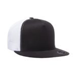 YP Classics® Retro Trucker Cap – 2-Tone Black & White