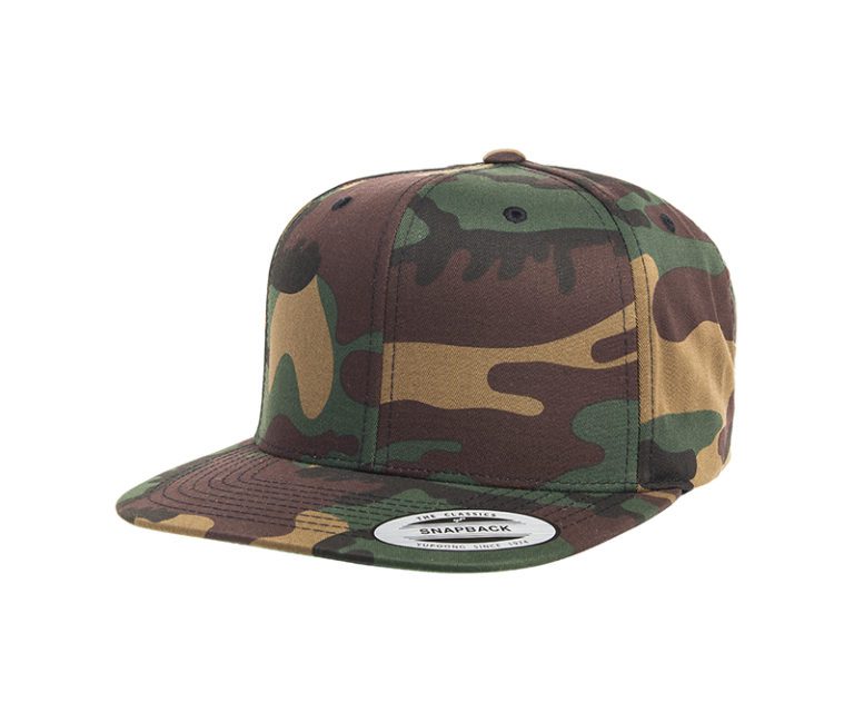 YP Classics® Premium Snapback Camo Cap