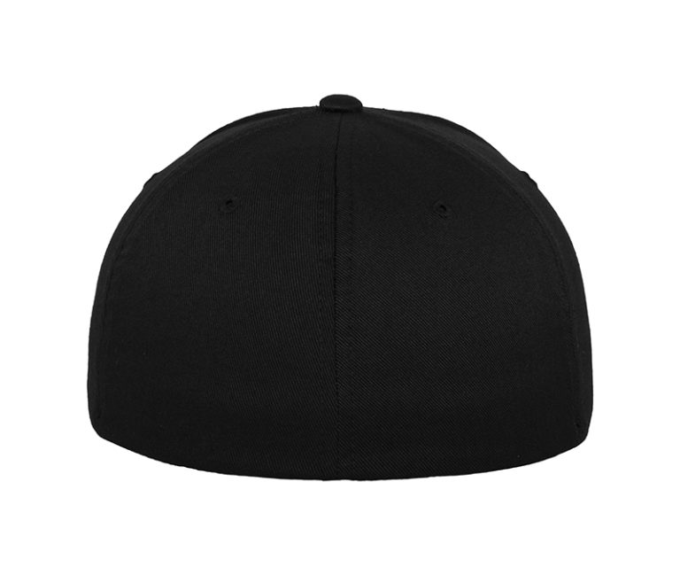 6277 Flexfit® Wooly Combed Cap Black
