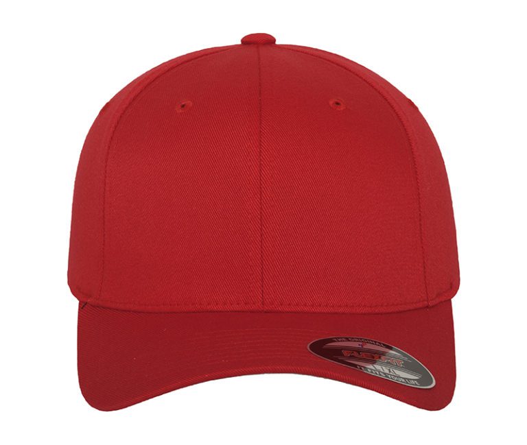 6277 Flexfit® Wooly Combed Cap Red