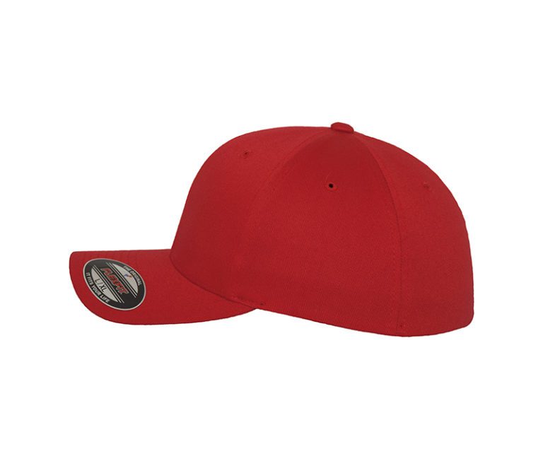 6277 Flexfit® Wooly Combed Cap Red