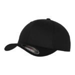6277 Flexfit Wooly Combed Cap Black