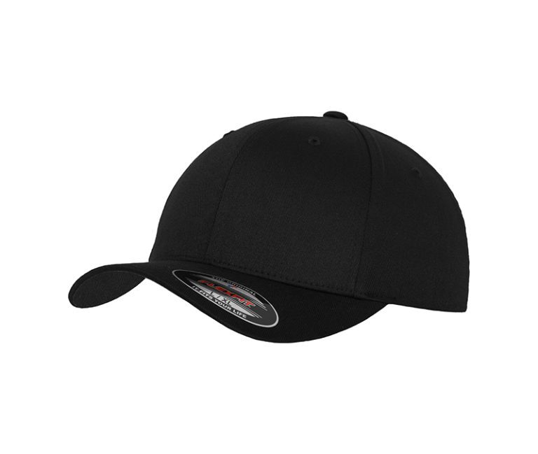 6277 Flexfit Wooly Combed Cap Black