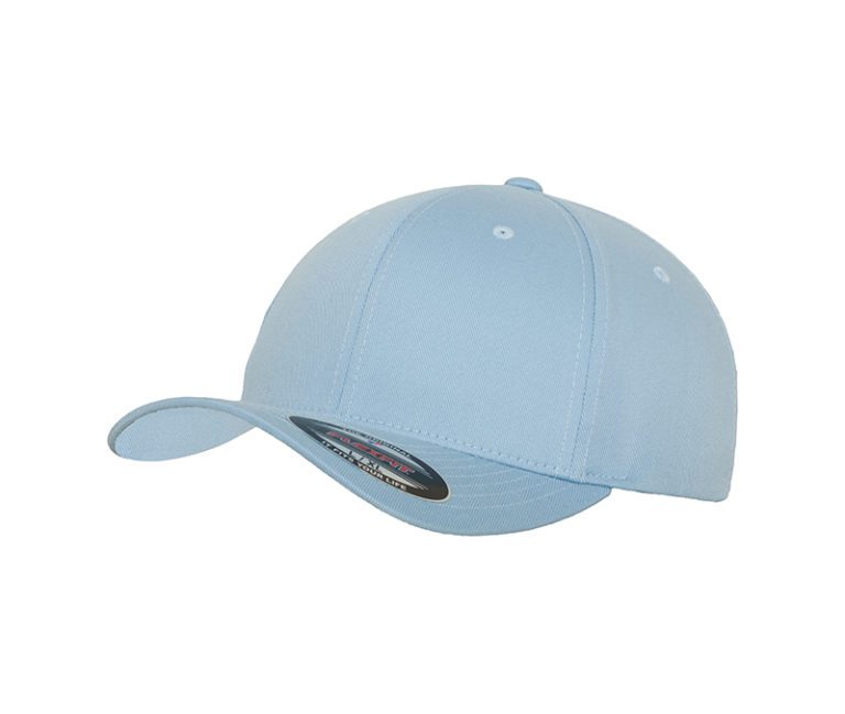 6277 Flexfit® Wooly Combed Cap Carolina Blue