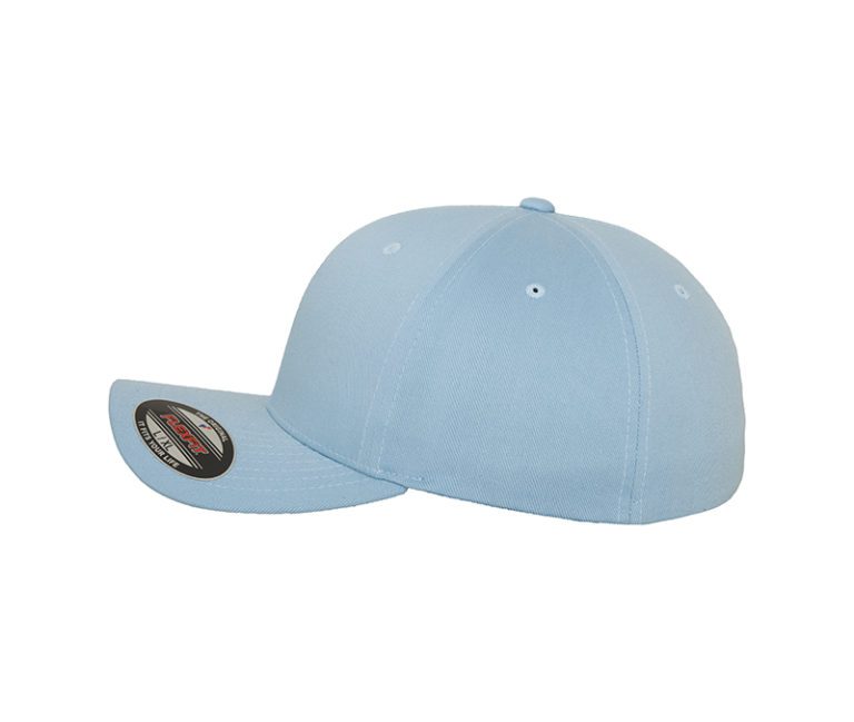 6277 Flexfit® Wooly Combed Cap Carolina Blue