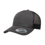 YP Classics® 5-Panel Retro Trucker Cap Charcoal
