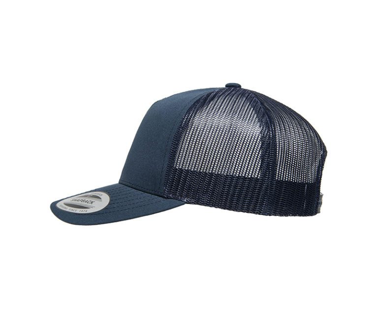 YP Classics® 5-Panel Retro Trucker Cap Navy