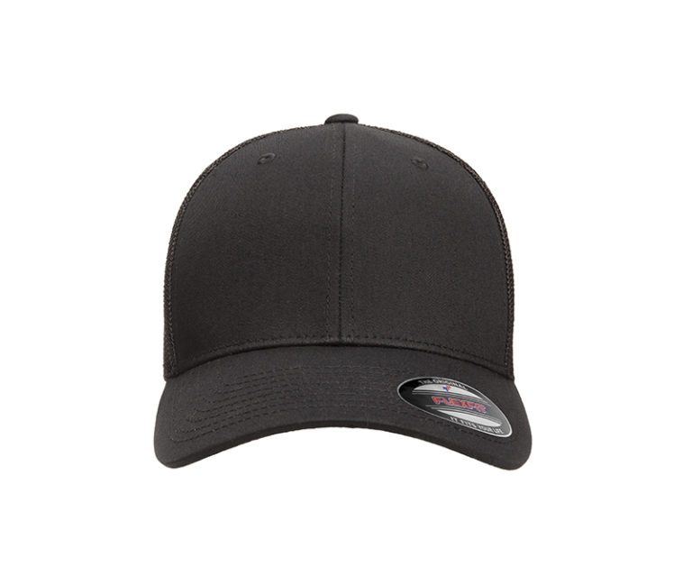 Flexfit® Trucker Mesh Cap Black