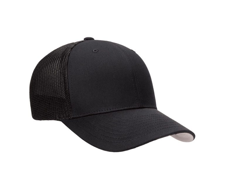 Flexfit® Trucker Mesh Cap Black