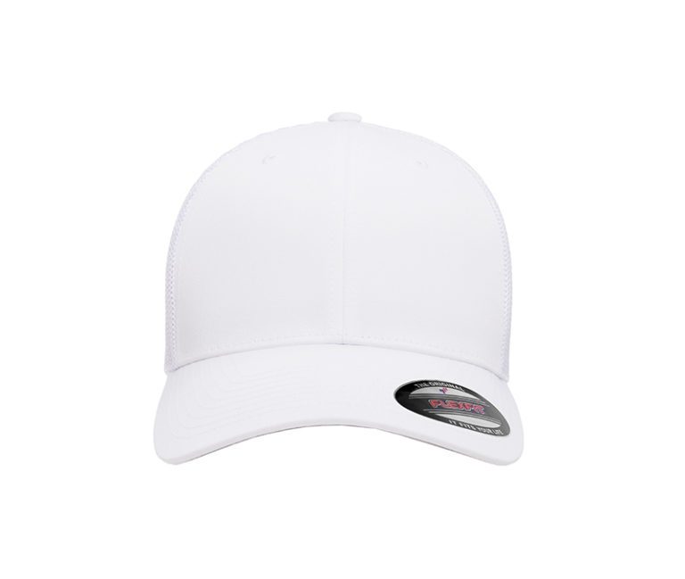 Flexfit® Trucker Mesh Cap White