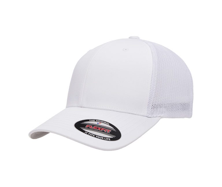 Flexfit® Trucker Mesh Cap White