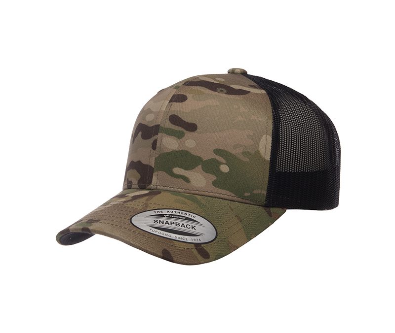YP CLASSICS® Retro Trucker Multicam® Cap